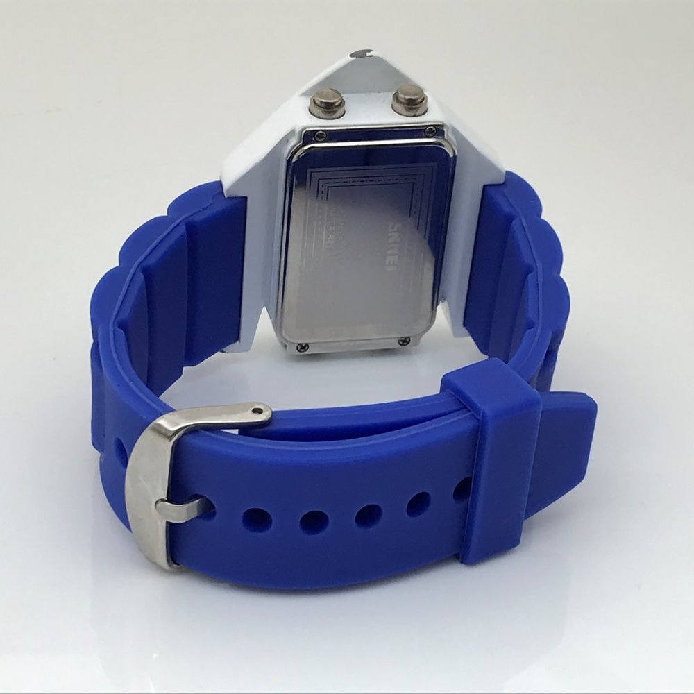 Skmei Men Watch Digital Sport Blue/White Wrist Wat - Picture 5 of 12